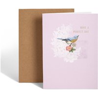 Traditional Bird Birthday Card