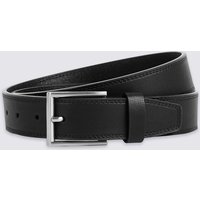 M&S Collection Twin Stitch Faux Leather Belt