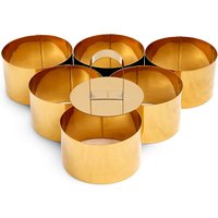 M&S Chef Set Of 6 Cooking Rings With Press