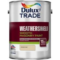 Dulux Trade Weathershield Sandstone Masonry Paint 5L