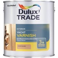 Dulux Trade Clear Gloss Yacht Varnish 1000ml Tin