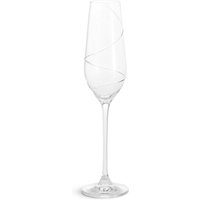 Swirl 4 Pack Champagne Flutes