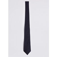 M&S Collection Silk Blend Textured Tie