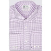 Savile Row Inspired Pure Cotton Easy To Iron Checked Shirt