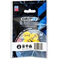 GripIt Plasterboard Fixings (Dia)15mm Pack Of 4