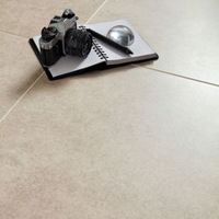 Bianco Cement Inspired Design Porcelain Floor Tile Pack Of 5 (L)450mm (W)450mm