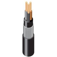 Prysmian 3 Core Armoured Cable 4mm² Black 10m