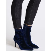 M&S Collection Stiletto Heel Side Zipped Ankle Boots