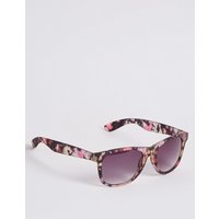 M&S Collection Print Wayfarer Aviator Sunglasses