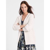 M&S Collection Ribbed Cable Knit Cardigan