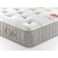 British Bed Company Cotton Pocket 1200 Chenille 4' 6" Double