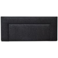 New Design Jodie - Charcoal 4' 6" Double Charcoal Chenille Fabric Headboard