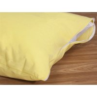 Delis Cotton Pillow Protector Beige Pillow Protector