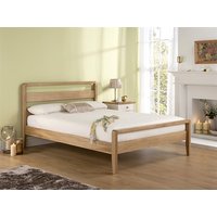 Home Comfort Classique Oak 4' 6" Double Wooden Bed