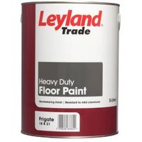 Leyland Trade Heavy Duty Frigate Grey Satin Floor Paint5L