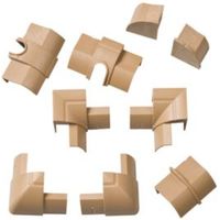 D-Line ABS Plastic Wood-Effect Value Pack (W)22mm Pack Of 9