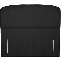 Snuggle Beds Storm Black 3' Single Executive Black Fabric Headboard