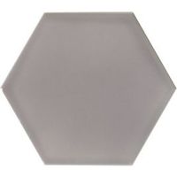 Hanbury Steel Hexagon Ceramic Wall Tile Pack Of 50 (L)150mm (W)173mm