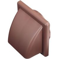 Manrose Brown External Louvered Wall Vent - 5020953930907