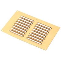 Manrose Gold Effect Louvered Vent - 5020953930501