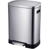 Cooke & Lewis Stainless Steel Rectangular Recycle Pedal Bin - 5052931308903