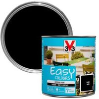 V33 Easy Black Satin Furniture Paint 500 Ml