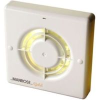 Manrose MG100T Bathroom Extractor Fan With Timer (D)98mm