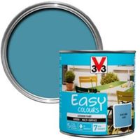 V33 Easy Blue Fjord Satin Furniture Paint 500 Ml