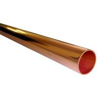 Wednesbury Compression Copper Tube (Dia)22mm (L)3m Pack Of 1