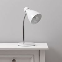 Shelley White Desk Lamp