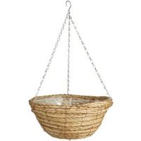 Gardman Two Tone Rope Hanging Basket 14 " - 5024160877468