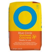 Blue Circle Quick Set Ready To Use Concrete 20kg Bag