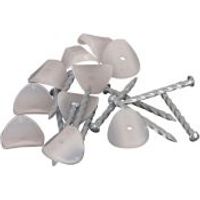Clear Profile Fixings Pack Of 200