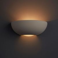 Volos Sphere White Single Wall Light