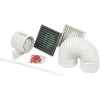 Manrose 15061 In-Line Shower Fan Kit(D)99mm
