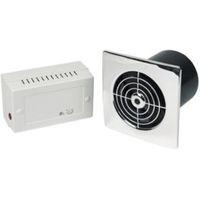 Manrose 32874 Low Voltage Bathroom Extractor Fan With Timer(D)100mm
