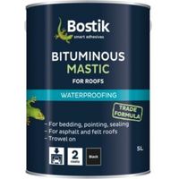 Bostik Black Waterproofing Bituminous Mastic 5L