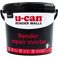 U-Can Render Repair Mortar 5kg Tub - 5030349010403