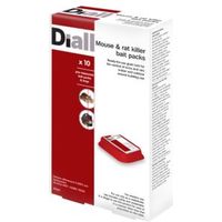 Diall Trap Bait Mouse & Rat Control 400G