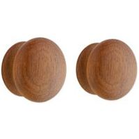 IT Kitchens Oak Round Cabinet Handle (L)45mm Pack Of 1