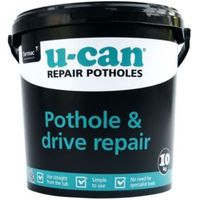 U-Can Black Pothole & Drive Repair 10 Kg Tub