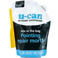 U-Can Mix In The Bag Pointing Repair Mortar 1.25kg Bag