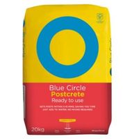 Blue Circle Postcrete Ready To Use Concrete 20kg Bag