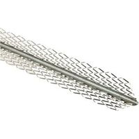 Galvanised Steel Angle Bead (L)3000mm (W)45mm