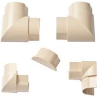D-Line ABS Plastic Magnolia Value Pack (W)50mm Pack Of 5