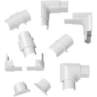 D-Line ABS Plastic White Value Pack (W)30mm Pack Of 13