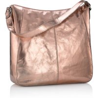 Burnished Rose Gold Shoulder Bag