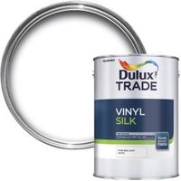 Dulux Trade Pure Brilliant White Silk Emulsion Paint 2.5L