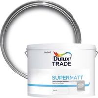 Dulux Trade White Supermatt Emulsion Paint 10L