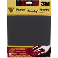 3M Wet & Dry Assorted Grits Sandpaper - 4 Pack